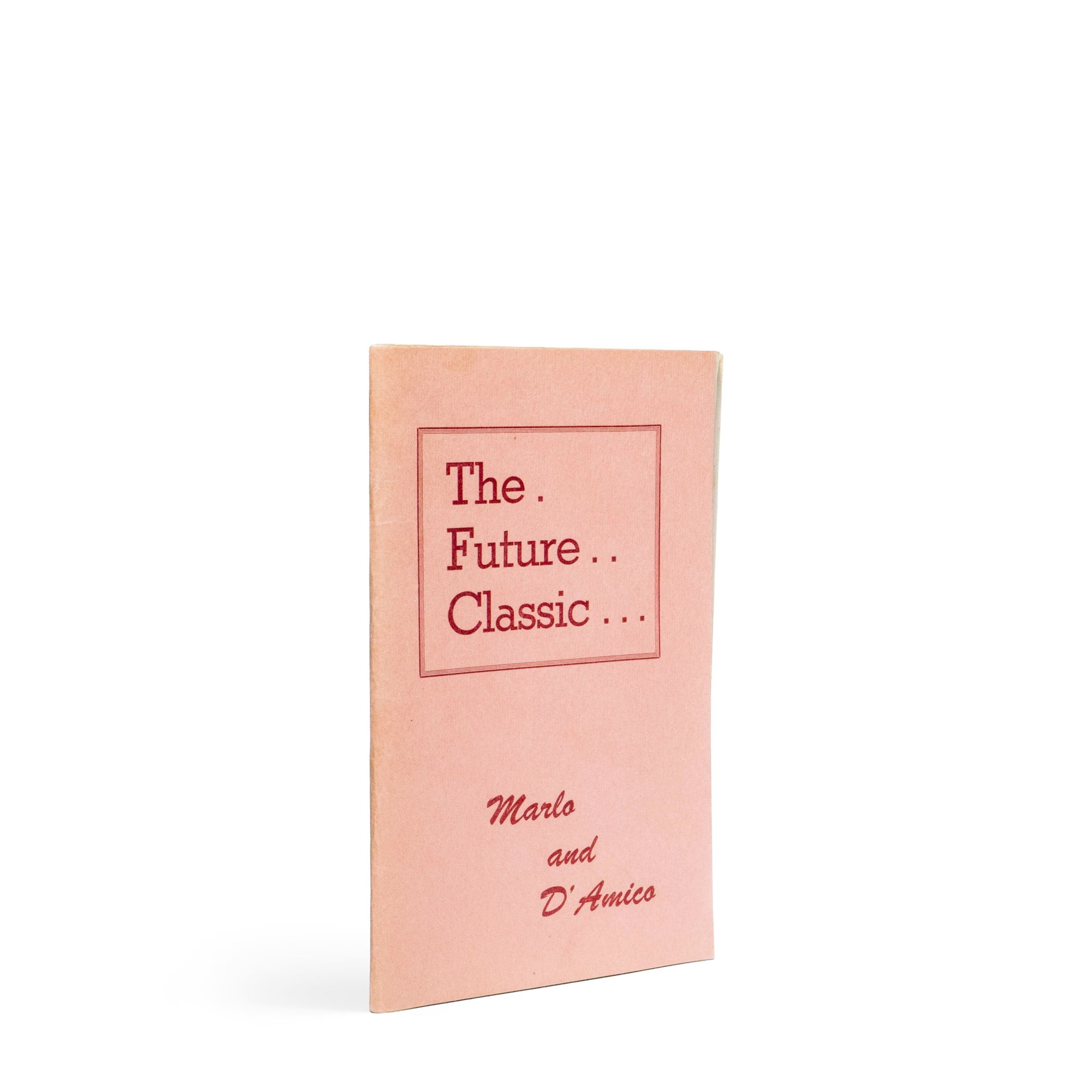 The Future Classic - Marlo and D’Amico